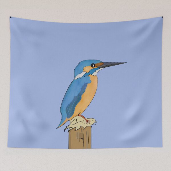 Item preview, Kingfisher bird designed and sold by shopdiego.