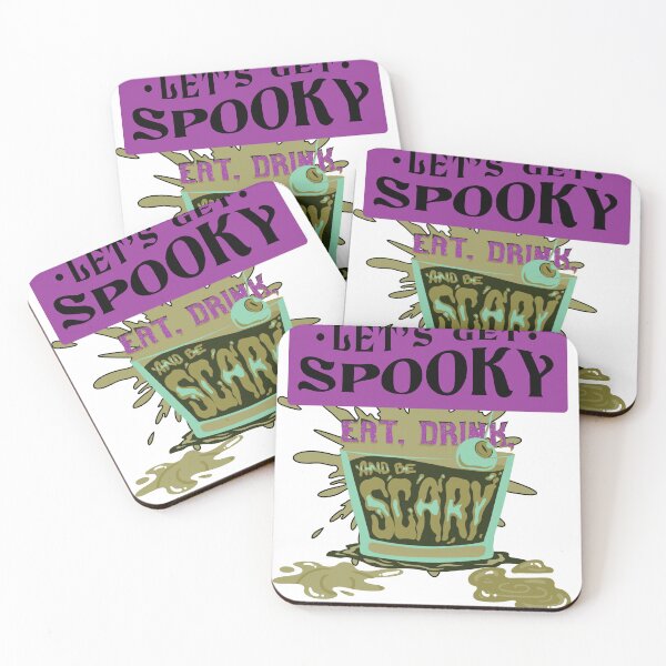 Item preview, Eat, drink and be scary Halloween designed and sold by IvonneDesigns.