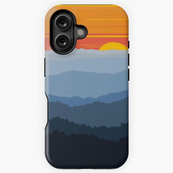 Item preview, "Helle Blue Ridge Sonnenuntergang Panorama designed and sold by Cindy Lou Chenard.