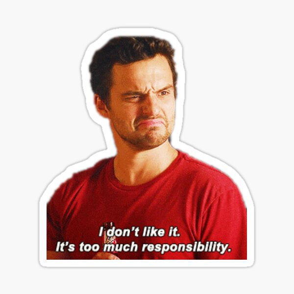 nick miller 13 Sticker