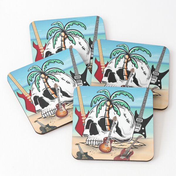 Item preview, Rock N Roll Island; Guitars on a beach, With classic rock and metal style designed and sold by evaninla.