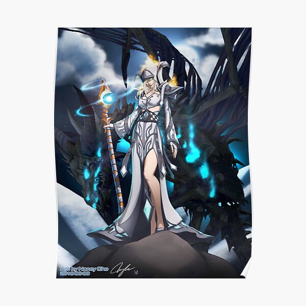 Crimson Acolyte - Blood Elf Priest Poster