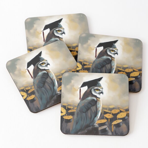 Item preview, Wise Grad Owl designed and sold by Cursin Critter.