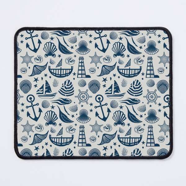 Item preview, Nautical Vibes - Anchors, waves, seashells, and sailor-inspired patterns for a coastal feel designed and sold by SeamlessBlend.