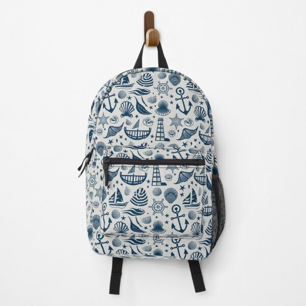 Item preview, Nautical Vibes - Anchors, waves, seashells, and sailor-inspired patterns for a coastal feel designed and sold by SeamlessBlend.