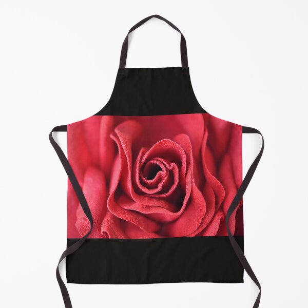 Item preview, Closeup of a red felt rose designed and sold by IPPhotography.