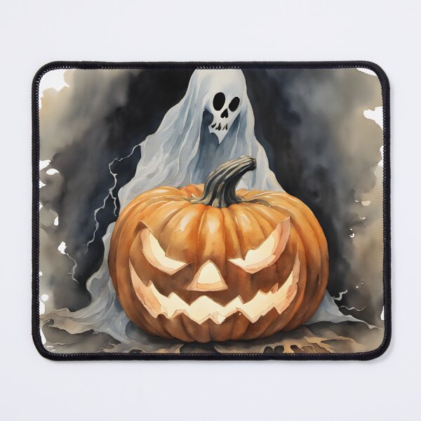 Item preview, Ghost Pumpkin Halloween designed and sold by Vibes-vintage.