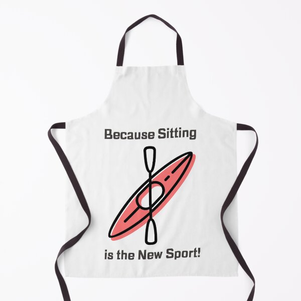 Item preview, Because Sitting is the New Sport! - Pink designed and sold by CanvasHarbor.