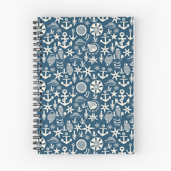 Item preview, Nautical Vibes - Anchors, waves, seashells, and sailor-inspired patterns for a coastal feel designed and sold by SeamlessBlend.
