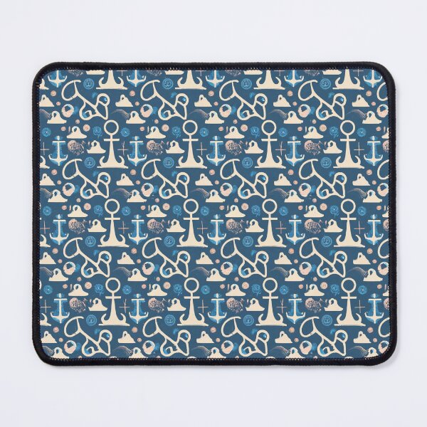 Item preview, Nautical Vibes - Anchors, waves, seashells, and sailor-inspired patterns for a coastal feel designed and sold by SeamlessBlend.