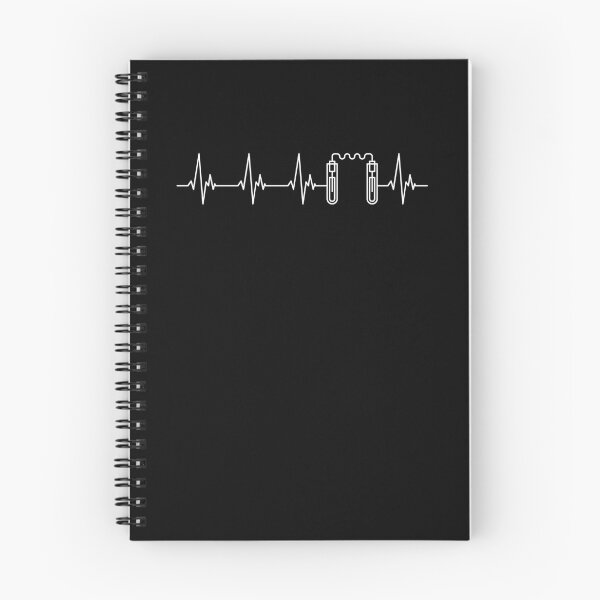 Item preview, Test Tubes Heartbeat EKG Pulse Line minimal outline design for Chemistry Lovers! I Love Science!  designed and sold by venomousvector.