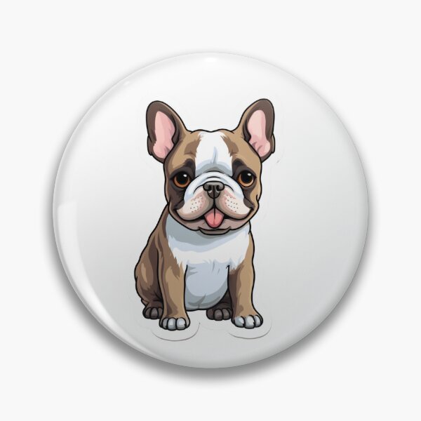 Item preview, Kawaii French Bulldog - Cute Frenchie Dog Art designed and sold by UnplainShirt.