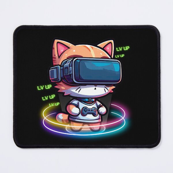 Aperçu de l'œuvre Chat esclave - Chat portant Vr - MeowVR créée et vendue par mamacub.