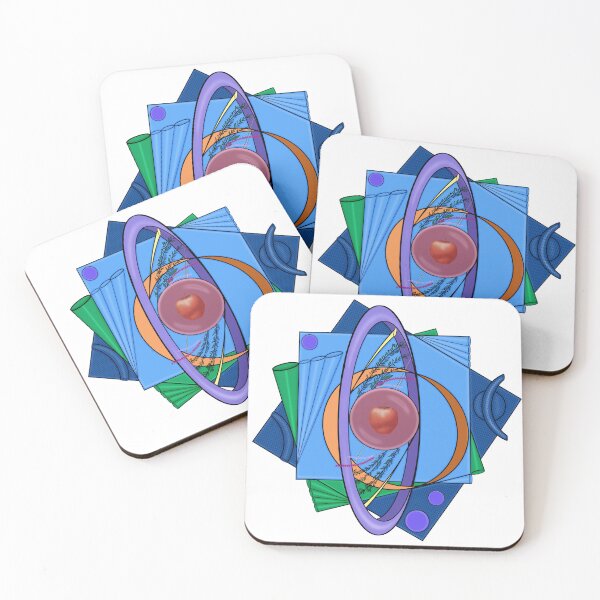 Item preview, Colorful abstract art designed and sold by KateQR.