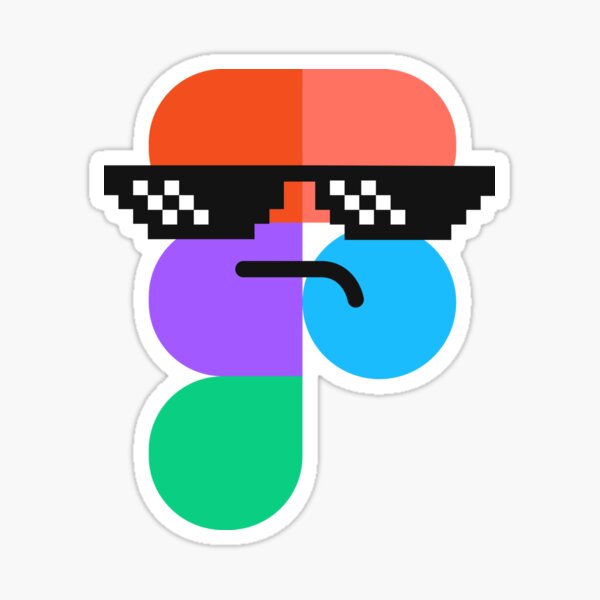 Item preview, Boss Figma - UX Designer | Product Designer | UI Designer Stickers designed and sold by PoshPixel.