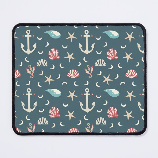 Item preview, Nautical Vibes - Anchors, waves, seashells, and sailor-inspired patterns for a coastal feel designed and sold by SeamlessBlend.