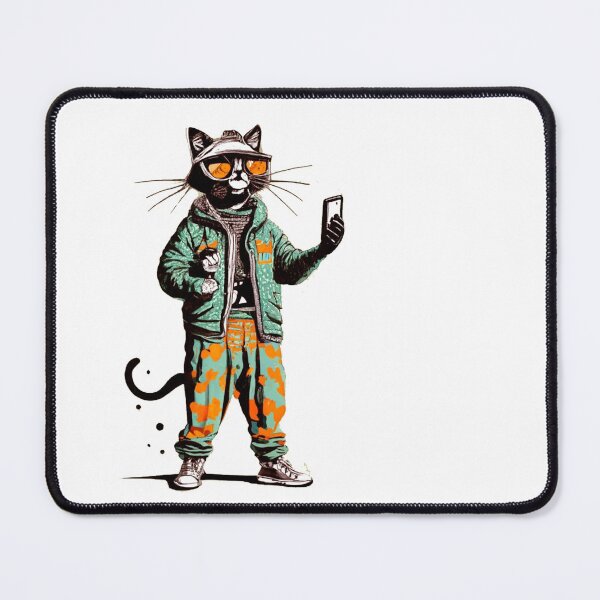 Item preview, Casually dressed, confident cat designed and sold by syedmaaz.