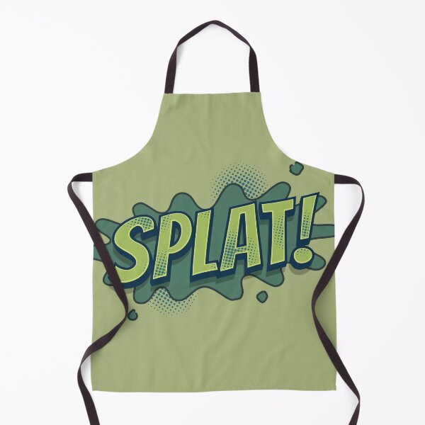 Item preview, Splat funny pop art comic typography designed and sold by FrogFactory.