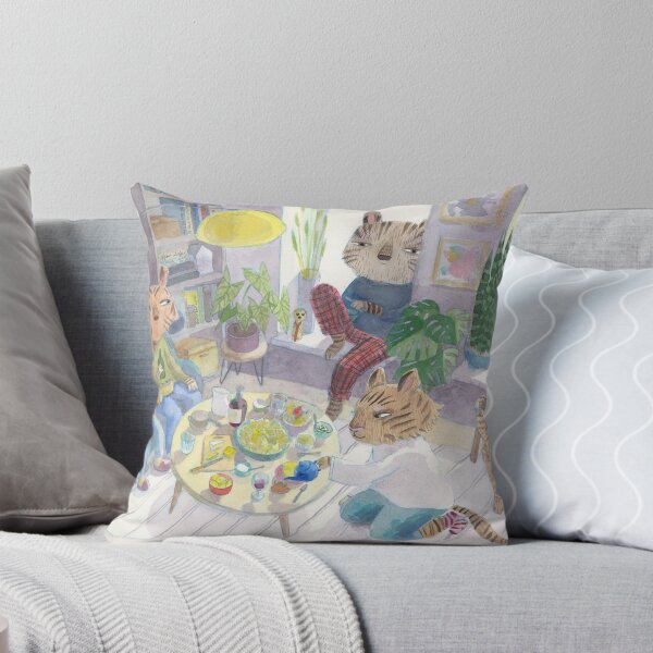 Item preview, Party in a tiger house designed and sold by surfingsloth.