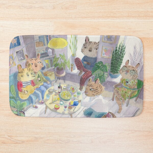 Item preview, Party in a tiger house designed and sold by surfingsloth.