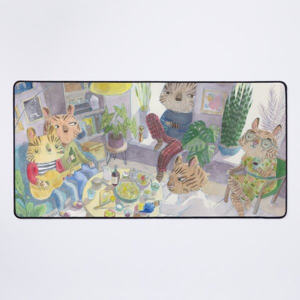 Item preview, Party in a tiger house designed and sold by surfingsloth.