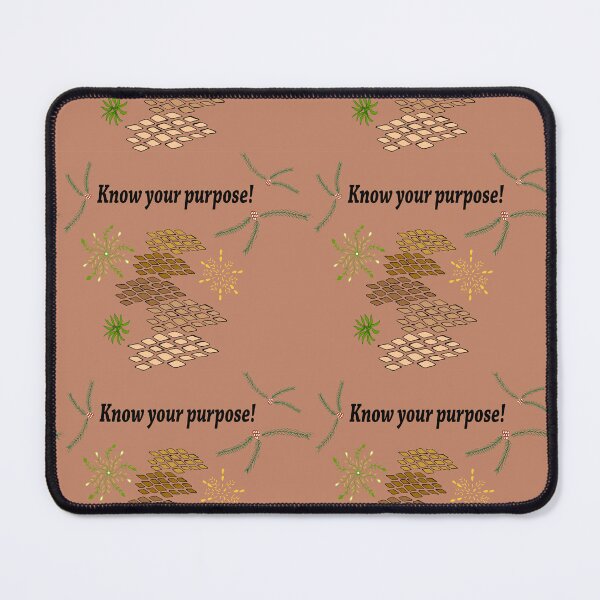 Item preview, Know your purpose - pink and green designed and sold by SerahO.