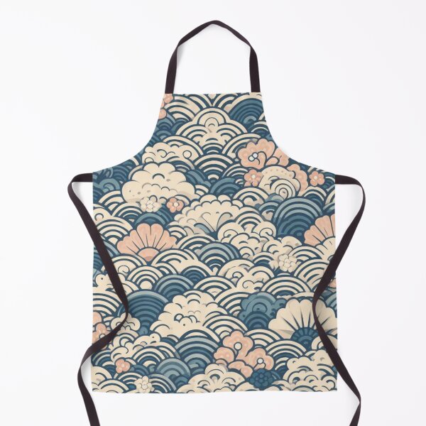 Item preview, Japanese wave pattern designed and sold by Boru-Atisuto.