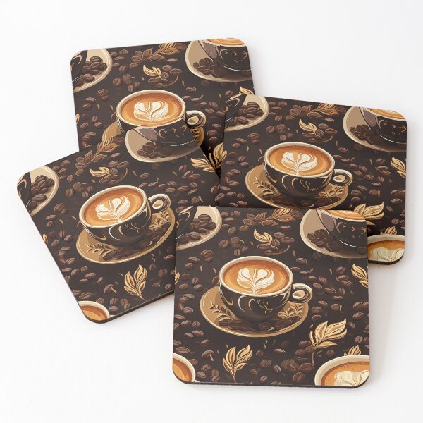Item preview, Mugs and Hugs: Coffee-Lover's Patterns designed and sold by NikkofTime.