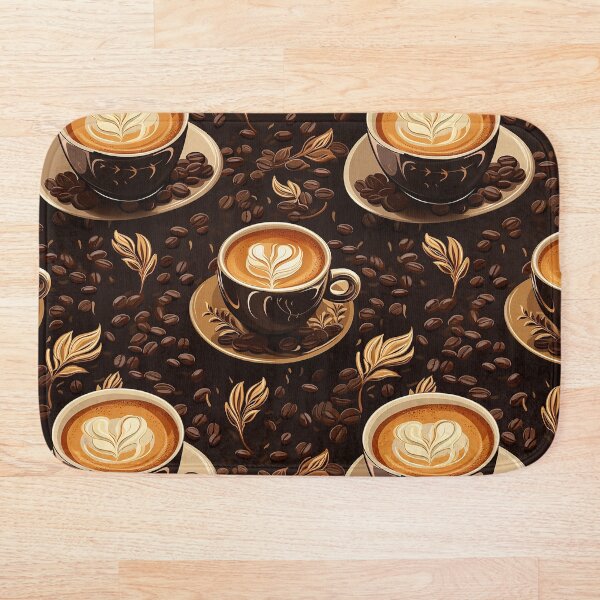 Item preview, Tazas y abrazos: patrones de los amantes del café designed and sold by NikkofTime.