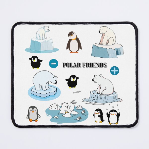Item preview, arctic expedition,polar bear, polar friend,Bipolar, Penguin, Antarctic Exploration designed and sold by zzzozzo.