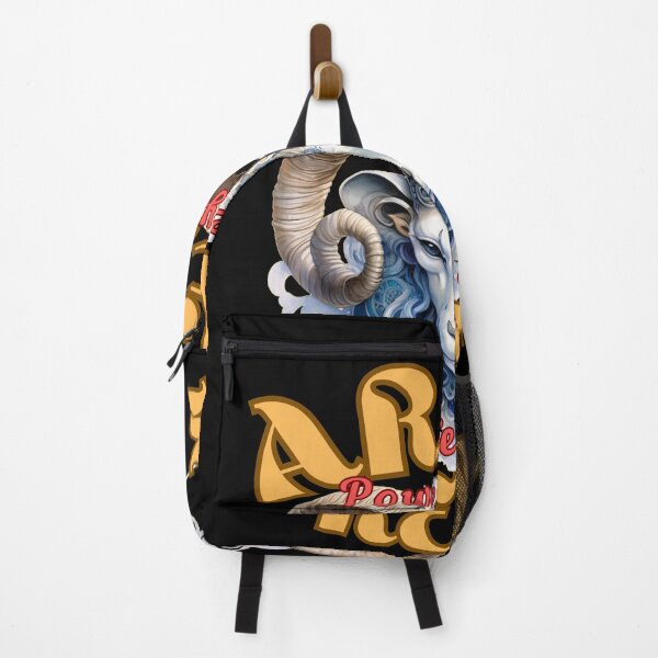 Item preview, Aries: Powered By Coffee And Dreams. cute aries designed and sold by ZodiacWonders.
