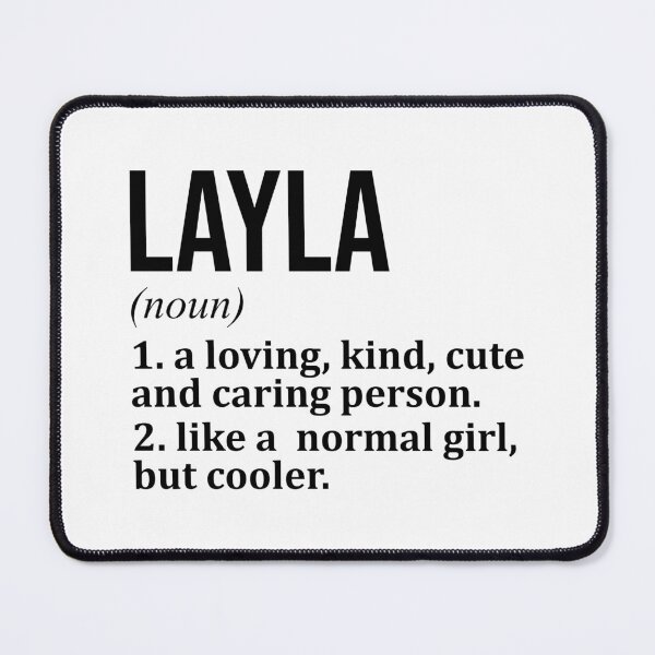 Item preview, Layla Name Definition designed and sold by XCIV.