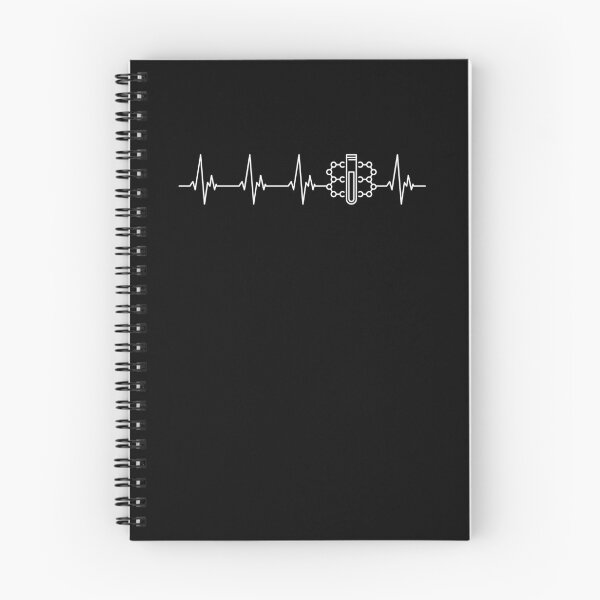 Item preview, Molecule with Test Tube Heartbeat - EKG Pulse Line minimal outline design for Chemistry Fans! I Love Science!  designed and sold by venomousvector.