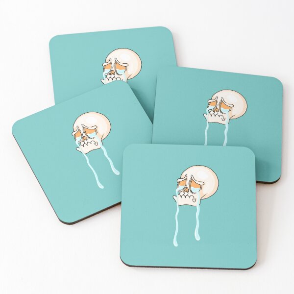 Item preview, Halloween Horror: Sad Skull Crying designed and sold by Goofrik - Goofy Freaks.