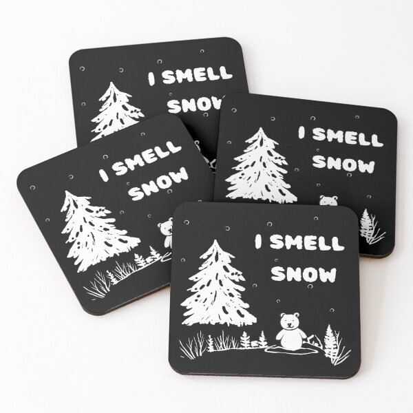 Item preview, I Smell Snow - Winter Inspired Products designed and sold by HippoInkStudio.