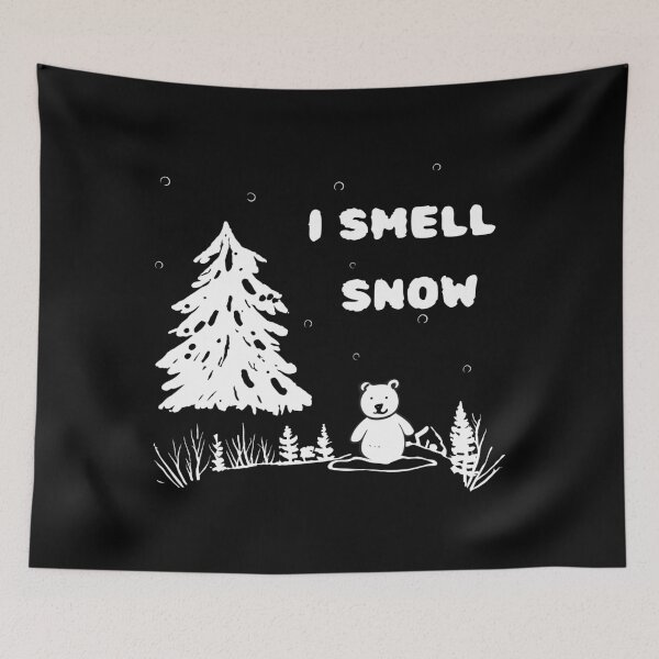 Item preview, I Smell Snow - Winter Inspired Products designed and sold by HippoInkStudio.