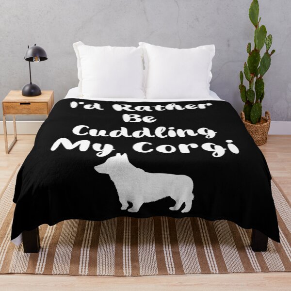 Item preview, I'd Rather Be Cuddling My Corgi designed and sold by AStar17.