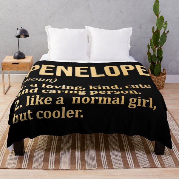 Item preview, Penelope Name Definition in Gold designed and sold by XCIV.