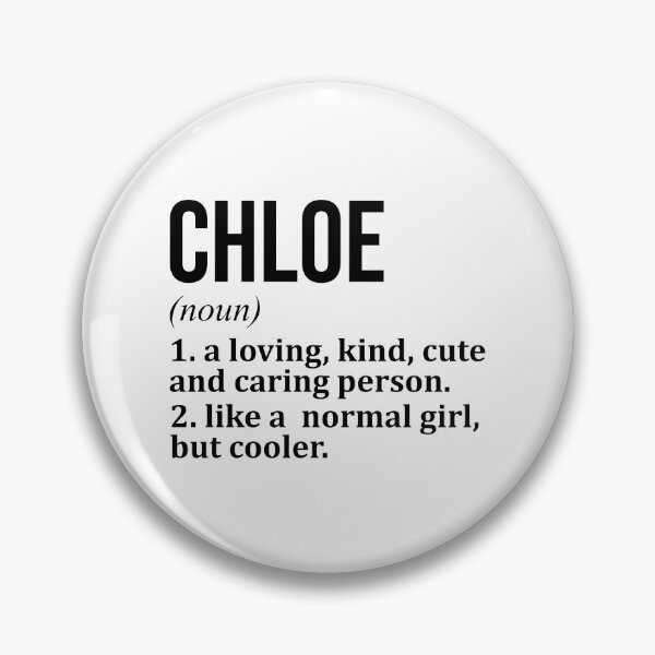 Artikelvorschau, Chloe-Namensdefinition entworfen und verkauft von XCIV.