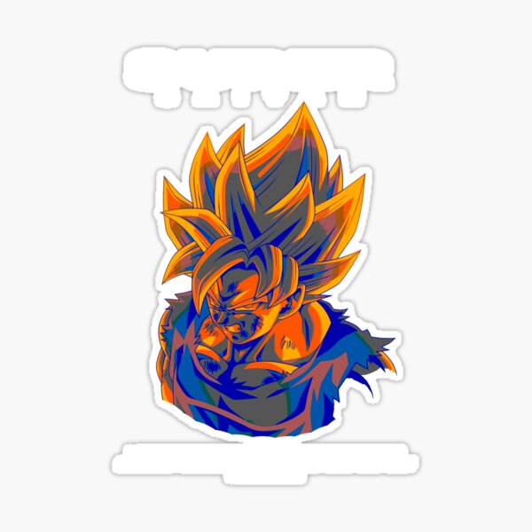 Majin Buu Streetwear anime design for dragon ball Sticker for Sale by  WahomeV