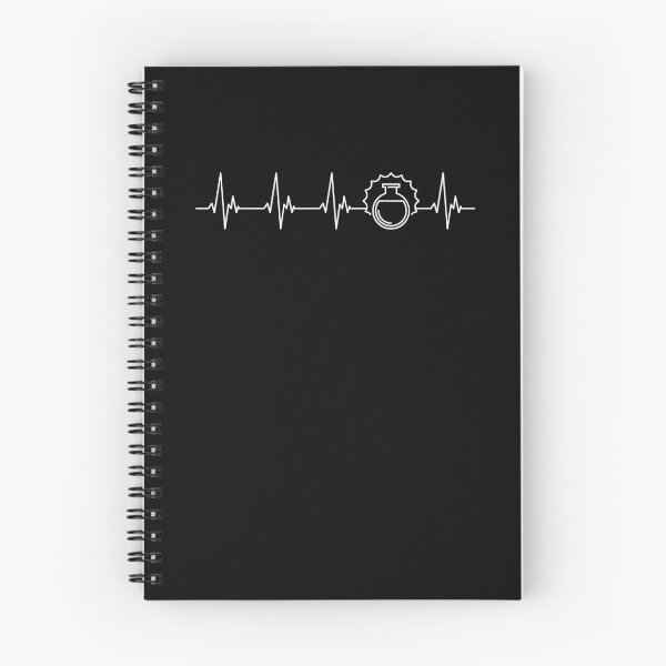 Item preview, Chemistry Flask Heartbeat - EKG Pulse Line minimal outline design for Chemistry Fans! I Love Science!  designed and sold by venomousvector.