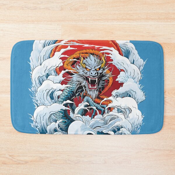Item preview, Chinese Dragon in Ocean Wave designed and sold by Shinzomaru.