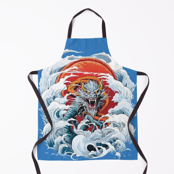 Item preview, Chinese Dragon in Ocean Wave designed and sold by Shinzomaru.