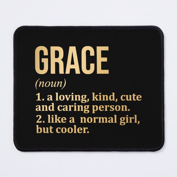 Item preview, Grace Name Definition in Gold designed and sold by XCIV.