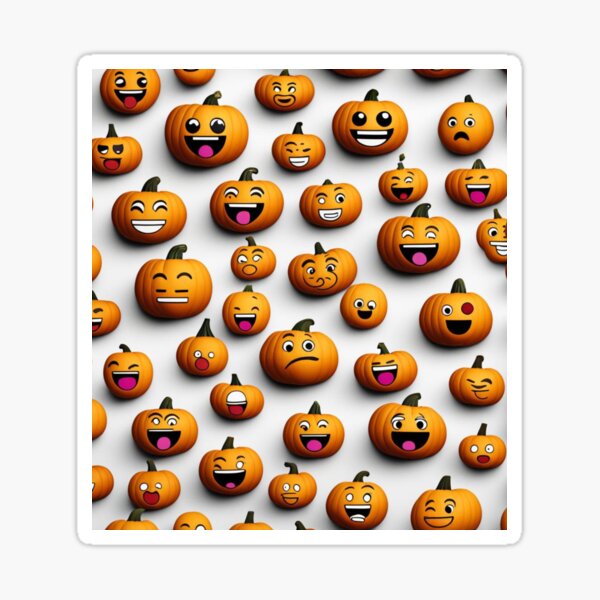 Item preview, pumpkin emoji designed and sold by vibrants2024.