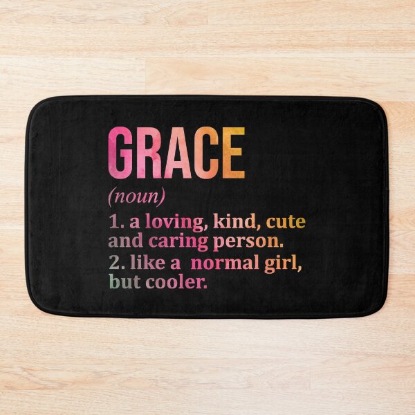 Item preview, Grace Name Definition in Watercolor designed and sold by XCIV.