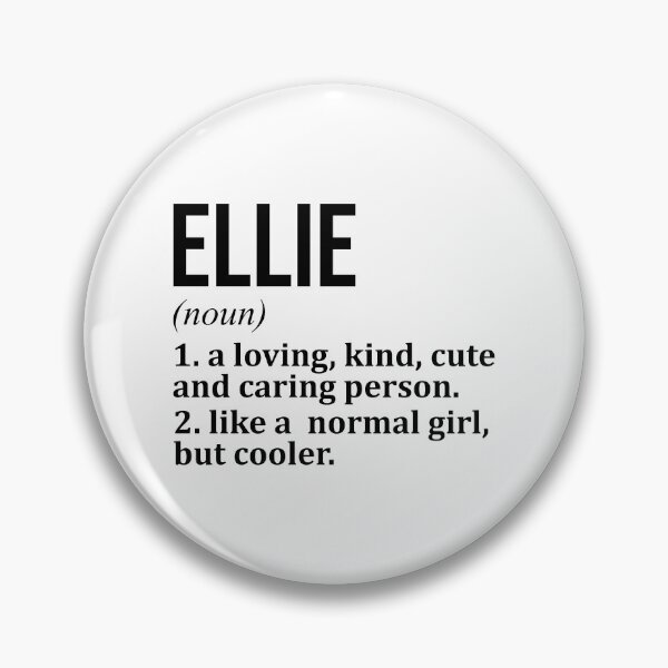 Item preview, Definición de nombre Ellie designed and sold by XCIV.