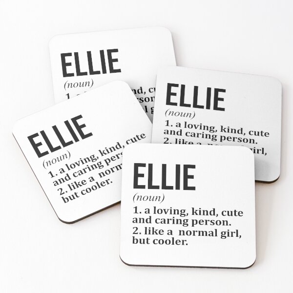 Item preview, Ellie Name Definition designed and sold by XCIV.