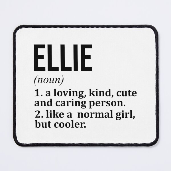 Item preview, Ellie Name Definition designed and sold by XCIV.