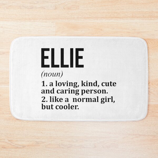 Item preview, Ellie Name Definition designed and sold by XCIV.